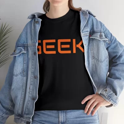 Geek | Unisex T-shirt | Dungeons and Dragons Style | Pathfinder Style | Fantastic Gift | Metal D20 Shirt | Dragon Dice Shirt - Image 9