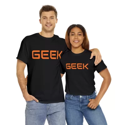 Geek | Unisex T-shirt | Dungeons and Dragons Style | Pathfinder Style | Fantastic Gift | Metal D20 Shirt | Dragon Dice Shirt - Image 10