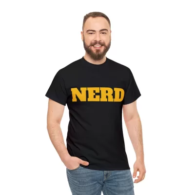 Nerd | Unisex T-shirt | Dungeons and Dragons Style | Pathfinder Style | Fantastic Gift | Metal D20 Shirt | Dragon Dice Shirt