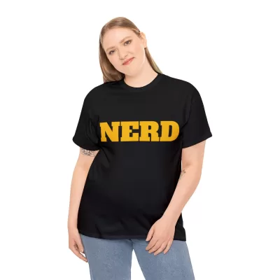Nerd | Unisex T-shirt | Dungeons and Dragons Style | Pathfinder Style | Fantastic Gift | Metal D20 Shirt | Dragon Dice Shirt - Image 5