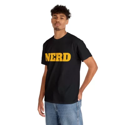 Nerd | Unisex T-shirt | Dungeons and Dragons Style | Pathfinder Style | Fantastic Gift | Metal D20 Shirt | Dragon Dice Shirt - Image 6