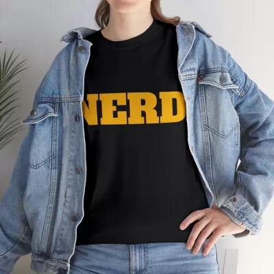 Nerd | Unisex T-shirt | Dungeons and Dragons Style | Pathfinder Style | Fantastic Gift | Metal D20 Shirt | Dragon Dice Shirt - Image 9