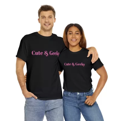 Cute Geeky | Unisex T-shirt | Dungeons and Dragons Style | Pathfinder Style | Fantastic Gift | Metal D20 Shirt | Dragon Dice Shirt - Image 10