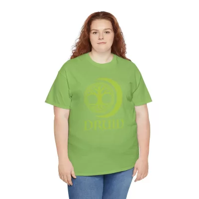 Druid | Unisex T-shirt | Dungeons and Dragons Style | Pathfinder Style | Fantastic Gift | Metal D20 Shirt | Dragon Dice Shirt - Image 31