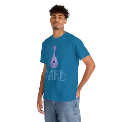 Bard | Unisex Class T-shirt | Dungeons and Dragons Style | Pathfinder Style | Fantastic Gift | Metal D20 Shirt | Dragon Dice Shirt - Image 66