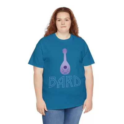 Bard | Unisex Class T-shirt | Dungeons and Dragons Style | Pathfinder Style | Fantastic Gift | Metal D20 Shirt | Dragon Dice Shirt - Image 67