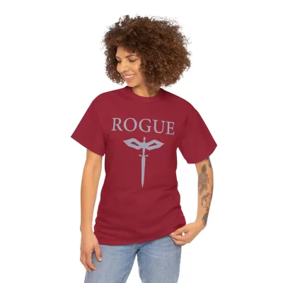 Rogue | Unisex Class T-shirt | Dungeons and Dragons Style | Pathfinder Style | Fantastic Gift | Metal D20 Shirt | Dragon Dice Shirt - Image 76