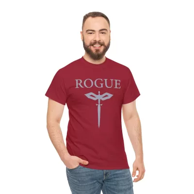 Rogue | Unisex Class T-shirt | Dungeons and Dragons Style | Pathfinder Style | Fantastic Gift | Metal D20 Shirt | Dragon Dice Shirt - Image 73