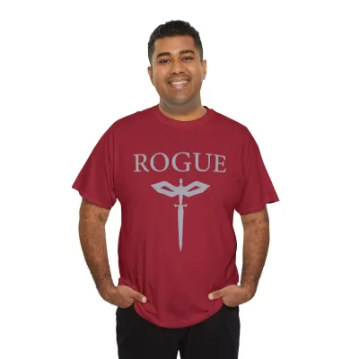 Rogue | Unisex Class T-shirt | Dungeons and Dragons Style | Pathfinder Style | Fantastic Gift | Metal D20 Shirt | Dragon Dice Shirt - Image 80