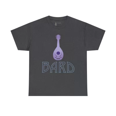 Bard | Unisex Class T-shirt | Dungeons and Dragons Style | Pathfinder Style | Fantastic Gift | Metal D20 Shirt | Dragon Dice Shirt - Image 50