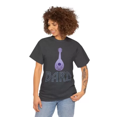 Bard | Unisex Class T-shirt | Dungeons and Dragons Style | Pathfinder Style | Fantastic Gift | Metal D20 Shirt | Dragon Dice Shirt - Image 52
