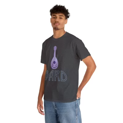 Bard | Unisex Class T-shirt | Dungeons and Dragons Style | Pathfinder Style | Fantastic Gift | Metal D20 Shirt | Dragon Dice Shirt - Image 54