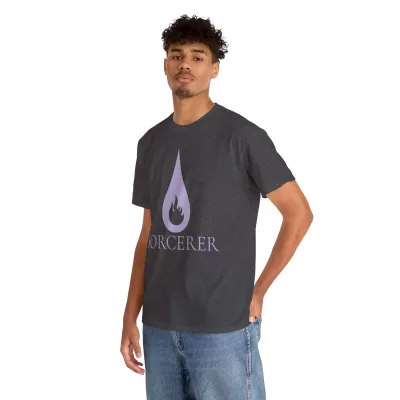 Sorcerer | Unisex Class T-shirt | Dungeons and Dragons Style | Pathfinder Style | Fantastic Gift | Metal D20 Shirt | Dragon Dice Shirt - Image 66