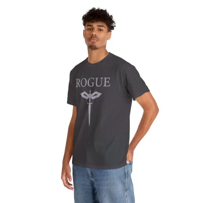 Rogue | Unisex Class T-shirt | Dungeons and Dragons Style | Pathfinder Style | Fantastic Gift | Metal D20 Shirt | Dragon Dice Shirt - Image 42