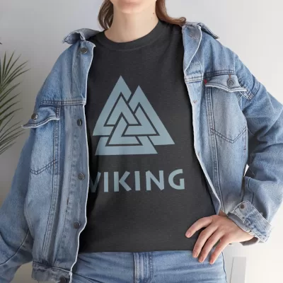 Viking | Unisex Class T-shirt | Dungeons and Dragons Style | Pathfinder Style | Fantastic Gift | Metal D20 Shirt | Dragon Dice Shirt - Image 56