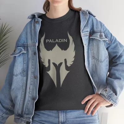 Paladin | Unisex Class T-shirt | Dungeons and Dragons Style | Pathfinder Style | Fantastic Gift | Metal D20 Shirt | Dragon Dice Shirt - Image 57