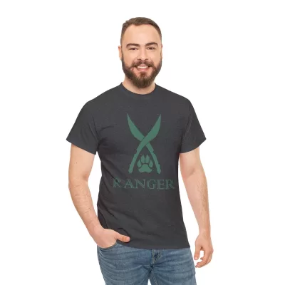 Ranger | Unisex T-shirt | Dungeons and Dragons Style | Pathfinder Style | Fantastic Gift | Metal D20 Shirt | Dragon Dice Shirt - Image 49