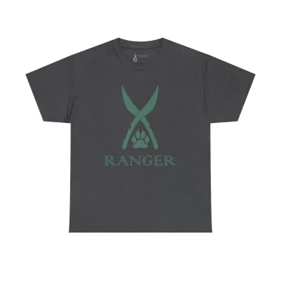 Ranger | Unisex T-shirt | Dungeons and Dragons Style | Pathfinder Style | Fantastic Gift | Metal D20 Shirt | Dragon Dice Shirt - Image 50