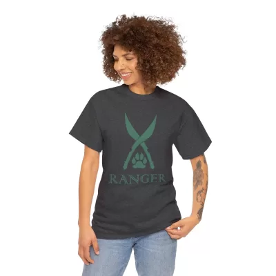 Ranger | Unisex T-shirt | Dungeons and Dragons Style | Pathfinder Style | Fantastic Gift | Metal D20 Shirt | Dragon Dice Shirt - Image 52