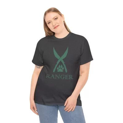 Ranger | Unisex T-shirt | Dungeons and Dragons Style | Pathfinder Style | Fantastic Gift | Metal D20 Shirt | Dragon Dice Shirt - Image 53