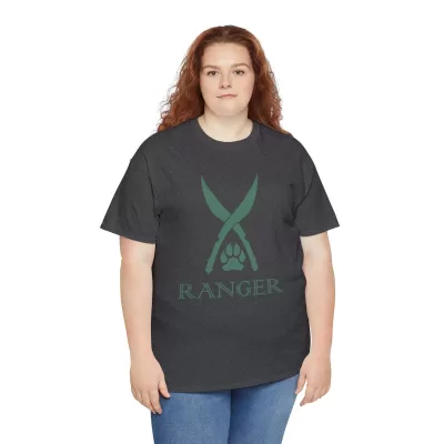 Ranger | Unisex T-shirt | Dungeons and Dragons Style | Pathfinder Style | Fantastic Gift | Metal D20 Shirt | Dragon Dice Shirt - Image 55