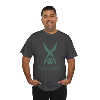 Ranger | Unisex T-shirt | Dungeons and Dragons Style | Pathfinder Style | Fantastic Gift | Metal D20 Shirt | Dragon Dice Shirt - Image 56