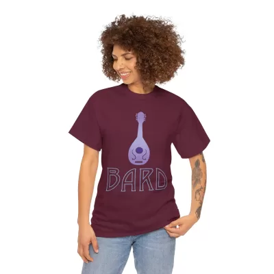 Bard | Unisex Class T-shirt | Dungeons and Dragons Style | Pathfinder Style | Fantastic Gift | Metal D20 Shirt | Dragon Dice Shirt - Image 28