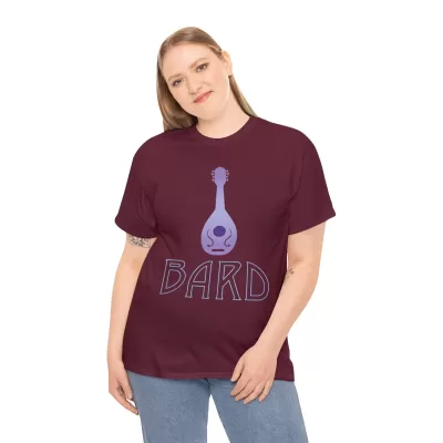 Bard | Unisex Class T-shirt | Dungeons and Dragons Style | Pathfinder Style | Fantastic Gift | Metal D20 Shirt | Dragon Dice Shirt - Image 29