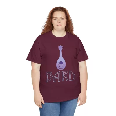 Bard | Unisex Class T-shirt | Dungeons and Dragons Style | Pathfinder Style | Fantastic Gift | Metal D20 Shirt | Dragon Dice Shirt - Image 31