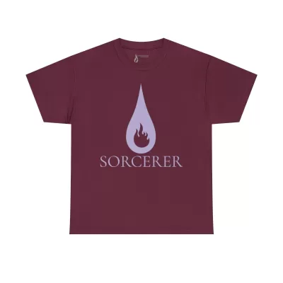 Sorcerer | Unisex Class T-shirt | Dungeons and Dragons Style | Pathfinder Style | Fantastic Gift | Metal D20 Shirt | Dragon Dice Shirt - Image 38