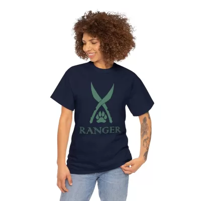Ranger | Unisex T-shirt | Dungeons and Dragons Style | Pathfinder Style | Fantastic Gift | Metal D20 Shirt | Dragon Dice Shirt - Image 64