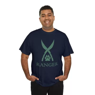 Ranger | Unisex T-shirt | Dungeons and Dragons Style | Pathfinder Style | Fantastic Gift | Metal D20 Shirt | Dragon Dice Shirt - Image 68