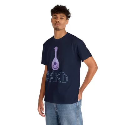 Bard | Unisex Class T-shirt | Dungeons and Dragons Style | Pathfinder Style | Fantastic Gift | Metal D20 Shirt | Dragon Dice Shirt - Image 78