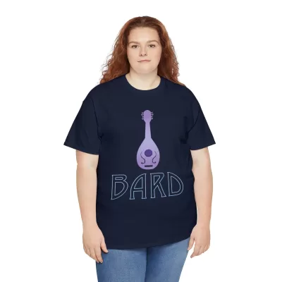 Bard | Unisex Class T-shirt | Dungeons and Dragons Style | Pathfinder Style | Fantastic Gift | Metal D20 Shirt | Dragon Dice Shirt - Image 79