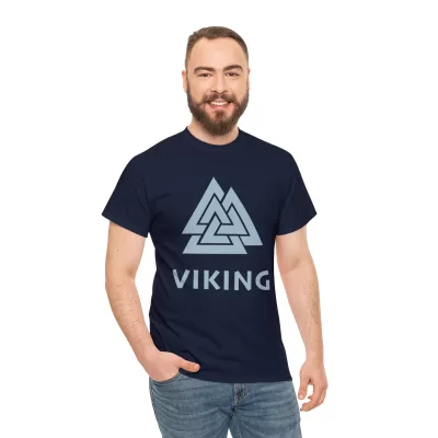 Viking | Unisex Class T-shirt | Dungeons and Dragons Style | Pathfinder Style | Fantastic Gift | Metal D20 Shirt | Dragon Dice Shirt