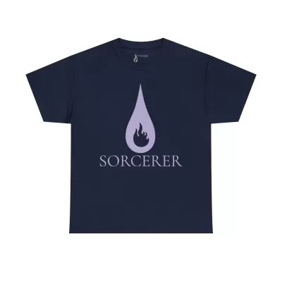 Sorcerer | Unisex Class T-shirt | Dungeons and Dragons Style | Pathfinder Style | Fantastic Gift | Metal D20 Shirt | Dragon Dice Shirt - Image 74