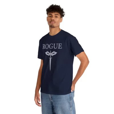 Rogue | Unisex Class T-shirt | Dungeons and Dragons Style | Pathfinder Style | Fantastic Gift | Metal D20 Shirt | Dragon Dice Shirt - Image 54
