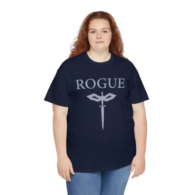 Rogue | Unisex Class T-shirt | Dungeons and Dragons Style | Pathfinder Style | Fantastic Gift | Metal D20 Shirt | Dragon Dice Shirt - Image 55