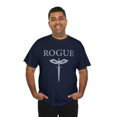 Rogue | Unisex Class T-shirt | Dungeons and Dragons Style | Pathfinder Style | Fantastic Gift | Metal D20 Shirt | Dragon Dice Shirt - Image 56