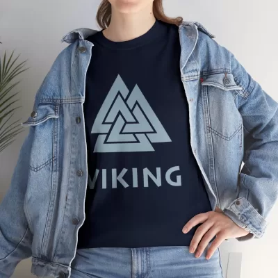 Viking | Unisex Class T-shirt | Dungeons and Dragons Style | Pathfinder Style | Fantastic Gift | Metal D20 Shirt | Dragon Dice Shirt - Image 80