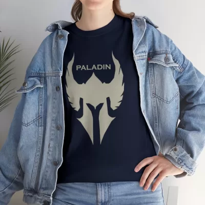 Paladin | Unisex Class T-shirt | Dungeons and Dragons Style | Pathfinder Style | Fantastic Gift | Metal D20 Shirt | Dragon Dice Shirt - Image 69