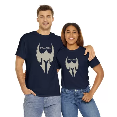 Paladin | Unisex Class T-shirt | Dungeons and Dragons Style | Pathfinder Style | Fantastic Gift | Metal D20 Shirt | Dragon Dice Shirt - Image 70