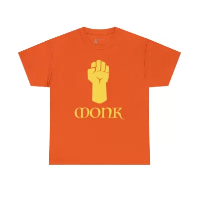 Monk | Unisex T-shirt | Dungeons and Dragons Style | Pathfinder Style | Fantastic Gift | Metal D20 Shirt | Dragon Dice Shirt - Image 50