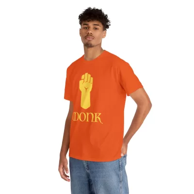 Monk | Unisex T-shirt | Dungeons and Dragons Style | Pathfinder Style | Fantastic Gift | Metal D20 Shirt | Dragon Dice Shirt - Image 54