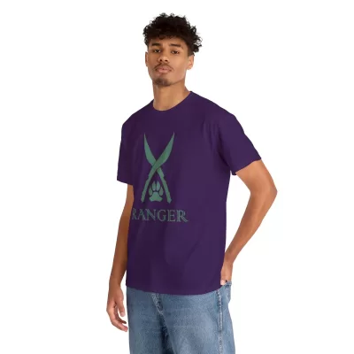 Ranger | Unisex T-shirt | Dungeons and Dragons Style | Pathfinder Style | Fantastic Gift | Metal D20 Shirt | Dragon Dice Shirt - Image 78
