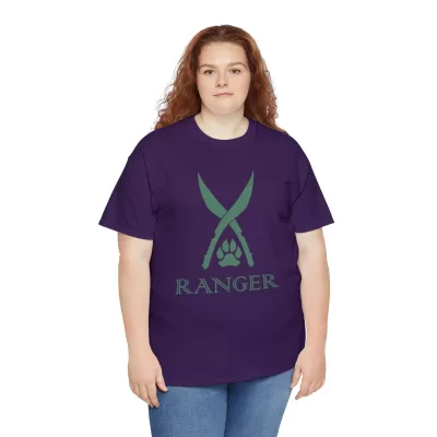 Ranger | Unisex T-shirt | Dungeons and Dragons Style | Pathfinder Style | Fantastic Gift | Metal D20 Shirt | Dragon Dice Shirt - Image 79