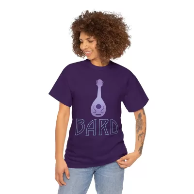 Bard | Unisex Class T-shirt | Dungeons and Dragons Style | Pathfinder Style | Fantastic Gift | Metal D20 Shirt | Dragon Dice Shirt - Image 88
