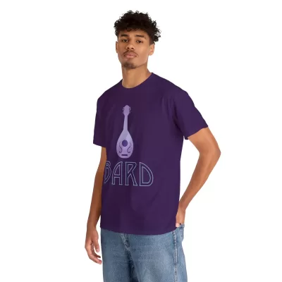Bard | Unisex Class T-shirt | Dungeons and Dragons Style | Pathfinder Style | Fantastic Gift | Metal D20 Shirt | Dragon Dice Shirt - Image 90