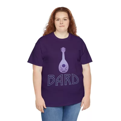 Bard | Unisex Class T-shirt | Dungeons and Dragons Style | Pathfinder Style | Fantastic Gift | Metal D20 Shirt | Dragon Dice Shirt - Image 91