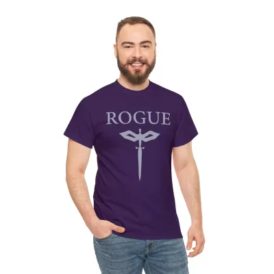 Rogue | Unisex Class T-shirt | Dungeons and Dragons Style | Pathfinder Style | Fantastic Gift | Metal D20 Shirt | Dragon Dice Shirt - Image 61